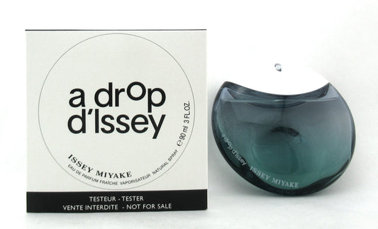A Drop D'Issey by Issey Miyake Eau De Parfum Fraiche Spray for Women 90 ml./ 3 oz. New Tester
