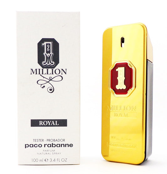 1 Million ROYAL by Paco Rabanne 3.4 oz. PARFUM Spray for Men. New Tester