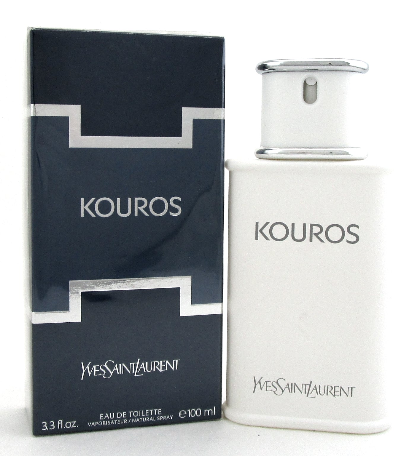 Kouros by Yves Saint Laurent 3.3oz EDT Spray for Men New DAMAGED Box