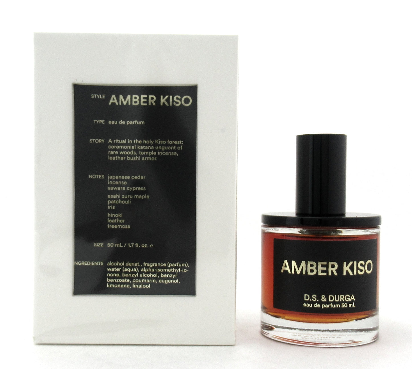 DS & Durga Amber Kiso 1.7 oz. Eau de Parfum Spray for Unisex New Sealed Box