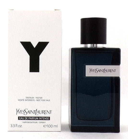 Y by Yves Saint Laurent YSL 3.3 oz Eau de Parfum Intense Spray for Men. New Tester w/Cap