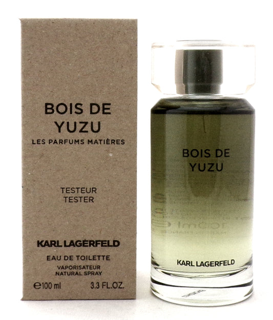 Bois de Yuzu by Karl Lagerfeld 3.3 oz. Eau de Toilette Spray for Men. New Tester w/Cap