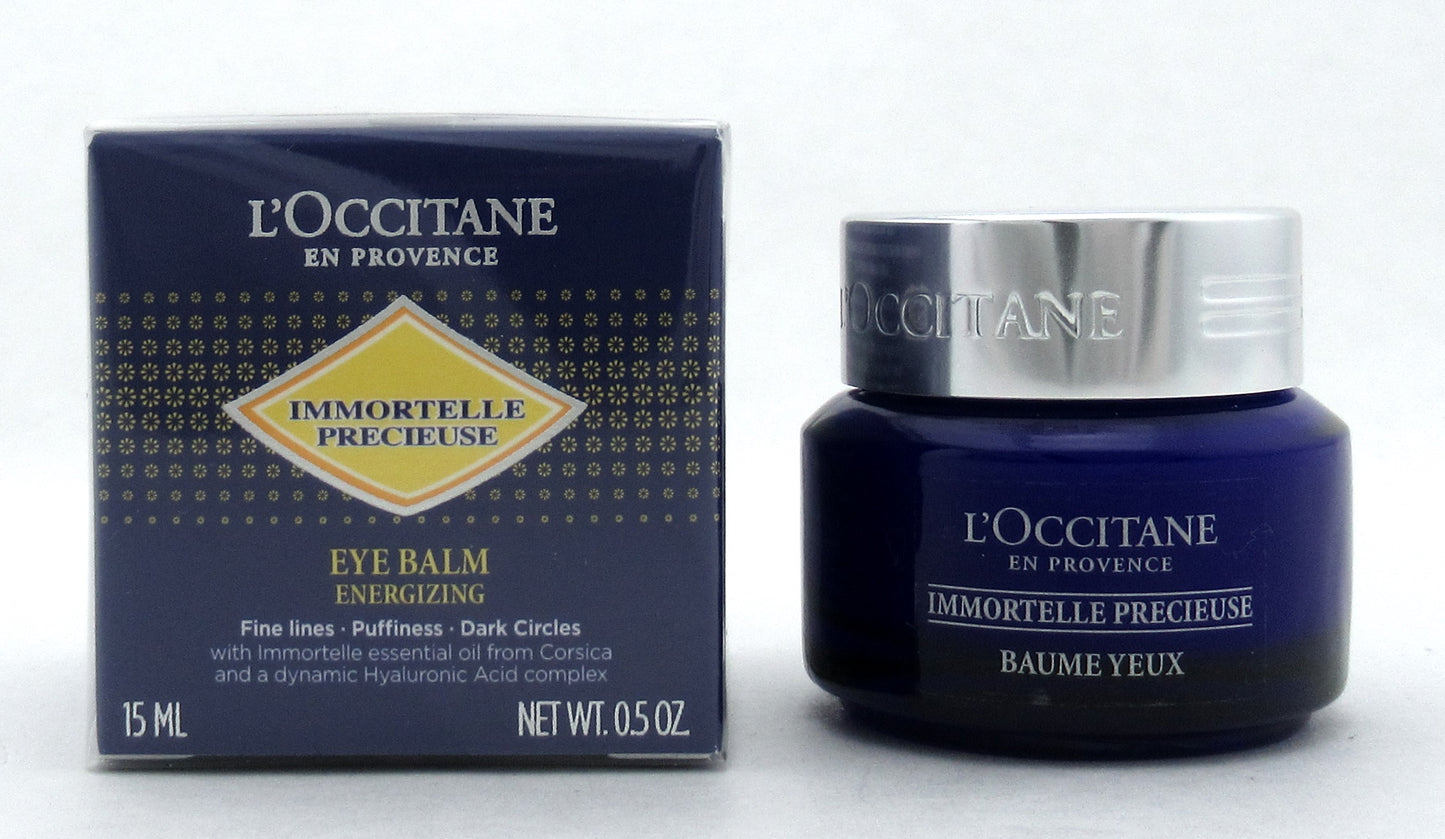 L'Occitane Immortelle Precieuse Eye Balm Energizing 15 ml./ 0.5 oz. New Sealed