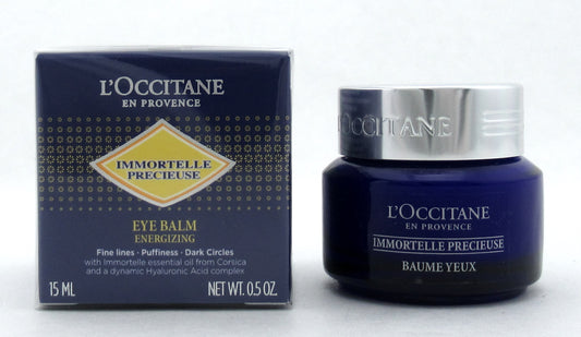 L'Occitane Immortelle Precieuse Eye Balm Energizing 15 ml./ 0.5 oz. New Sealed