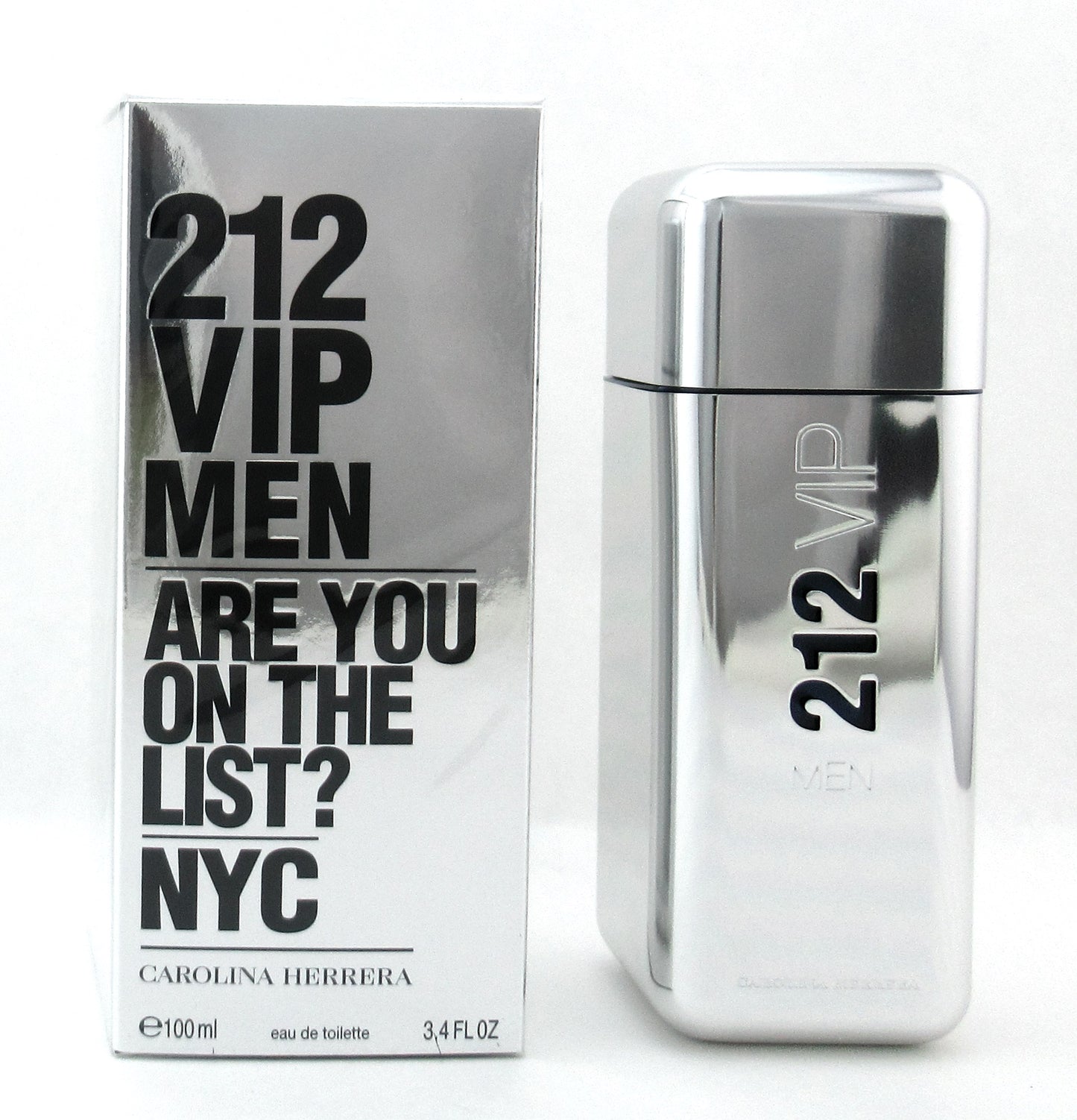 212 VIP MEN by Carolina Herrera 3.4 oz./ 100 ml. EDT Spray. New Sealed Box