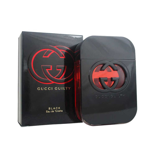 Gucci Guilty Black by Gucci Eau De Toilette Spray 2.5 oz for Women