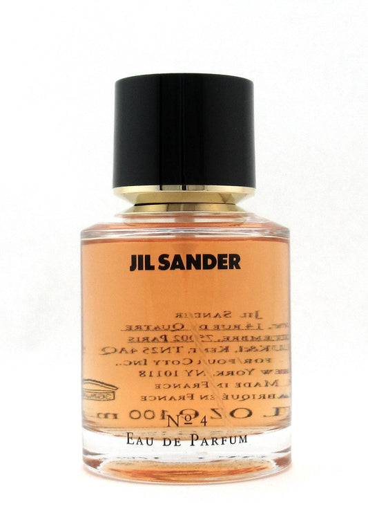 Jil Sander No.4 Perfume by Jil Sander EDP Spray for Women 3.4 oz. NO BOX