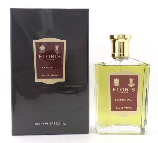 Floris Leather Oud 3.5 oz./ 100 ml. Eau de Parfum Spray. New Sealed Box