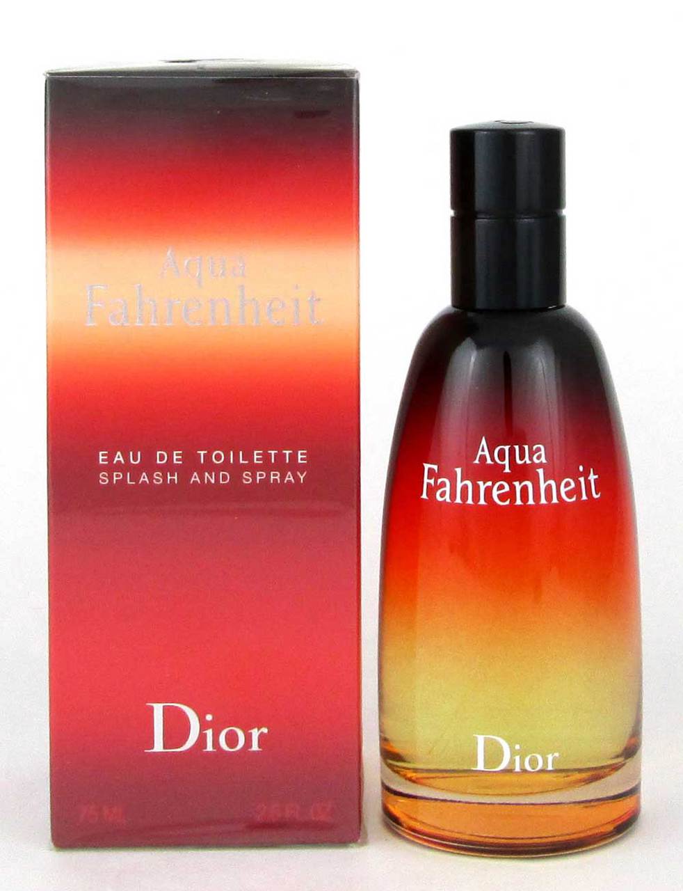 Aqua Fahrenheit by Dior Eau de Toilette Splash & Spray 2.5oz./ 75ml.