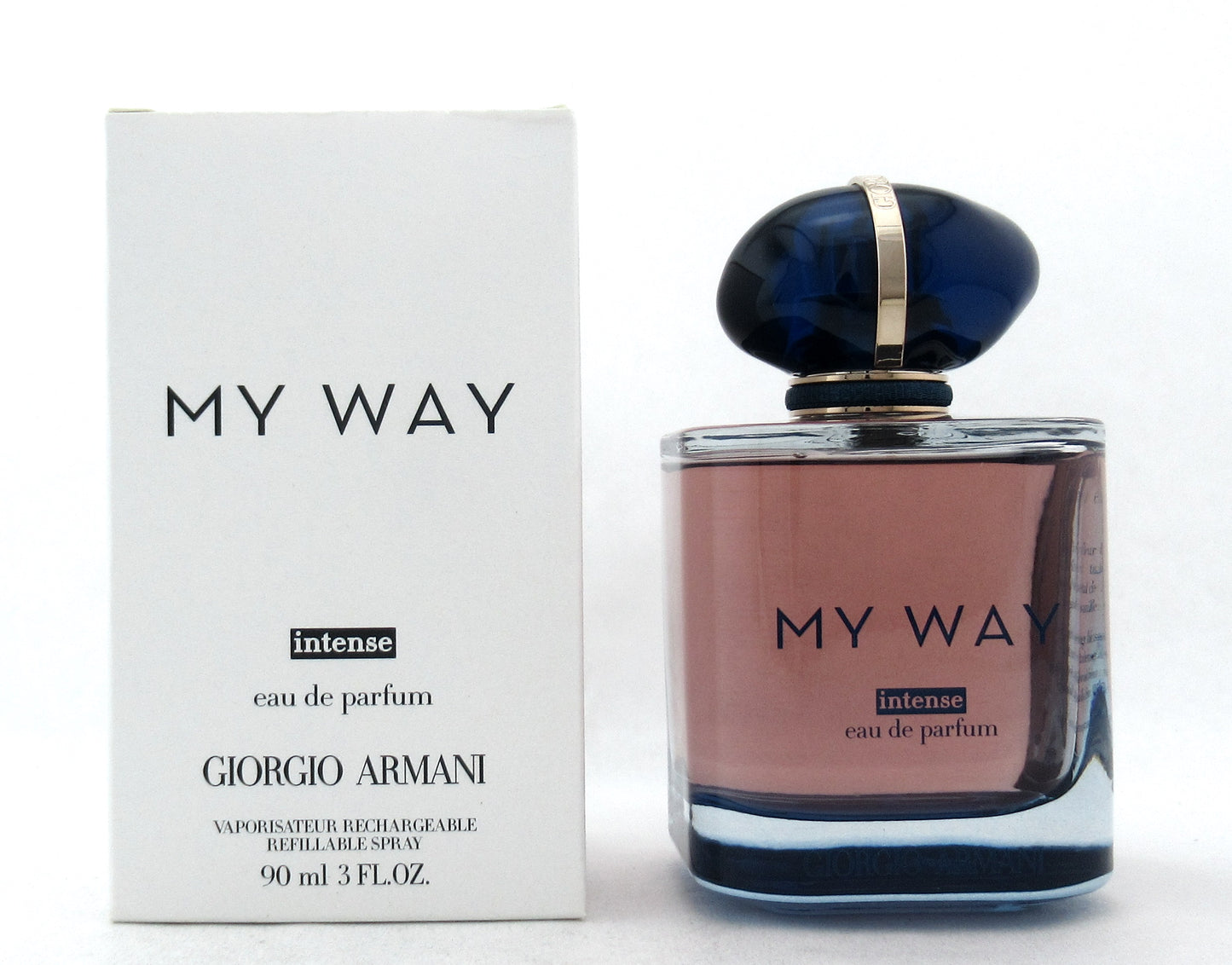 My Way INTENSE by Giorgio Armani EDP Spray Refillable for Women 90 ml./ 3.0 oz. New Tester w/cap