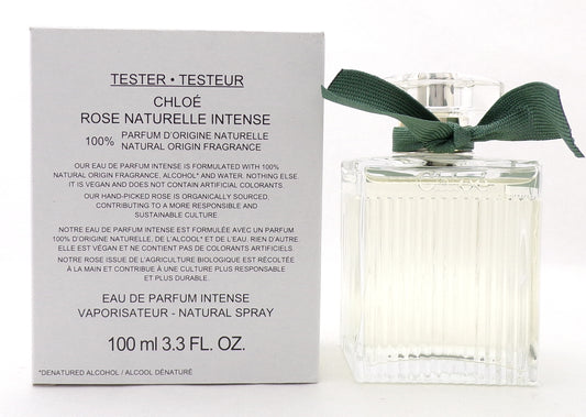 Chloe ROSE Naturelle Intense 3.3 oz. Eau de Parfum Spray for Women. Brand New Tester w/Cap