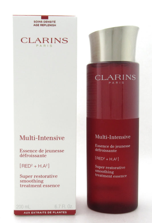 Clarins Multi-Intensive Super Restorative Smoothing Treatment Essence 200 ml./ 6.7 oz. New