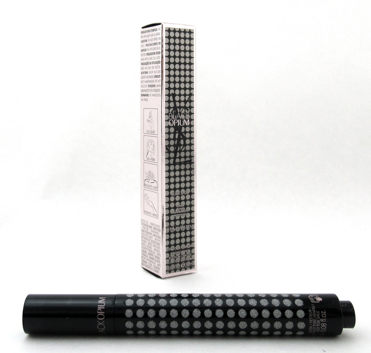 Black Opium by YSL Click & Go Stylo de Parfum 0.08 oz./ 2.5 ml. Pen Tester.