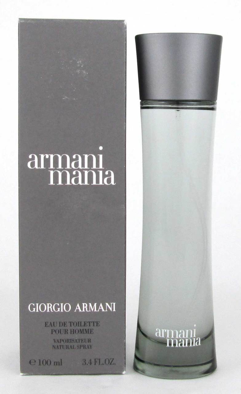 Armani Mania by Giorgio Armani EDT Spray 3.4 oz. for Men *Damaged Box