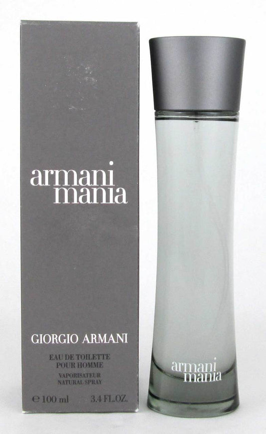 Armani Mania by Giorgio Armani EDT Spray 3.4 oz. for Men *Damaged Box