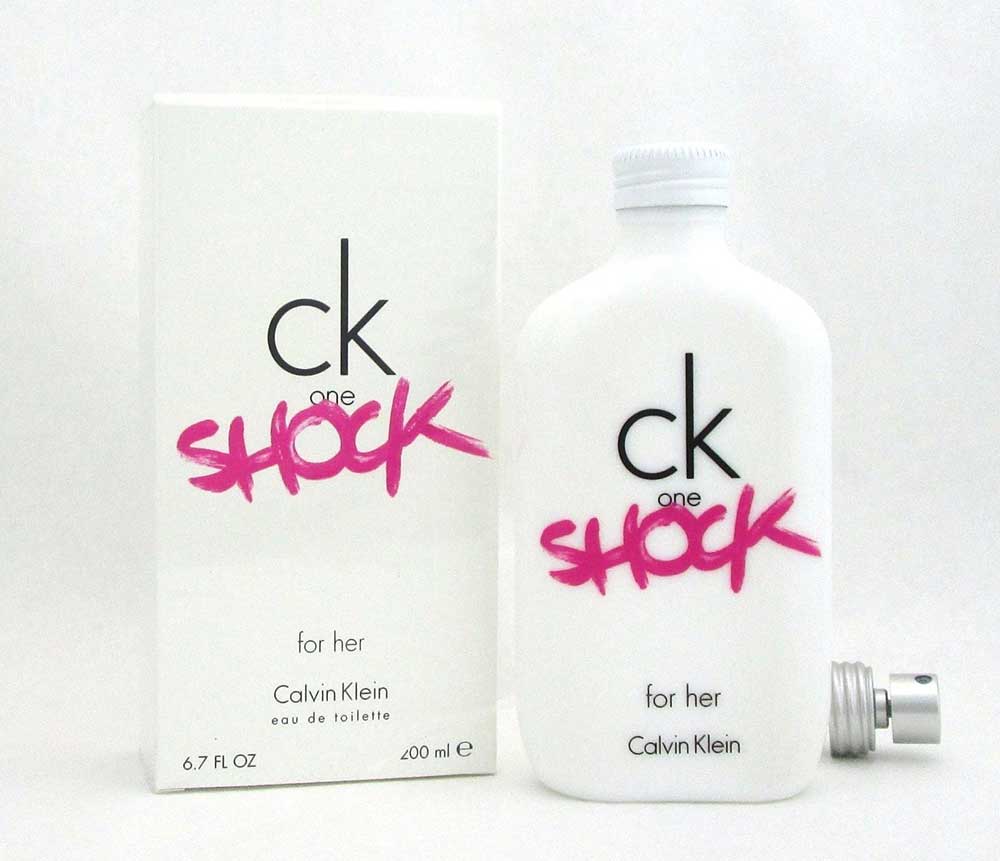 CK One Shock For Her by Calvin Klein  EDT Spray 6.7 oz. for Women NIB