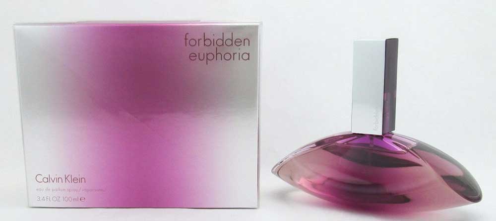 Forbidden Euphoria Calvin Klein Women Eau de Parfum Spray 3.4 oz NIB