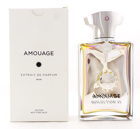 Amouage Reflection 45 Man Extrait De Parfum Spray 100 ml./ 3.4 oz. New TESTER w/Cap