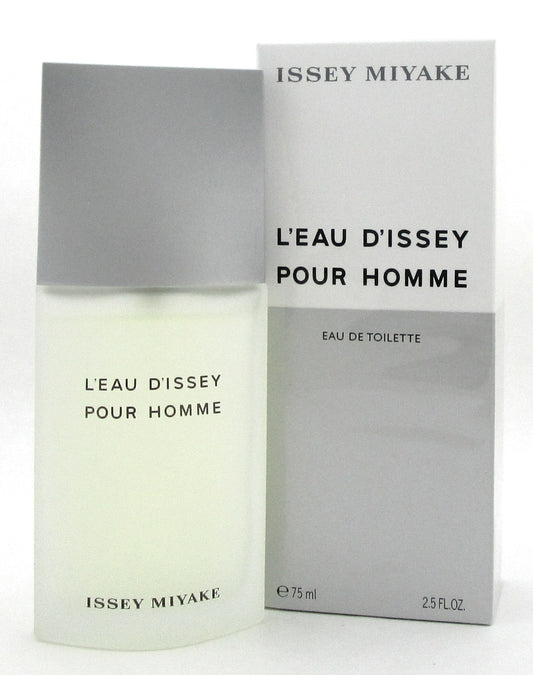 Issey Miyake L'eau D'issey Pour Homme 2.5 oz. EDT Spray for Men. New Sealed Box.