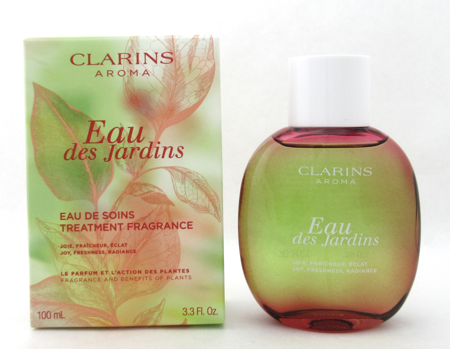 Clarins Eau des Jardins Treatment Fragrance 100 ml./ 3.4 oz. New