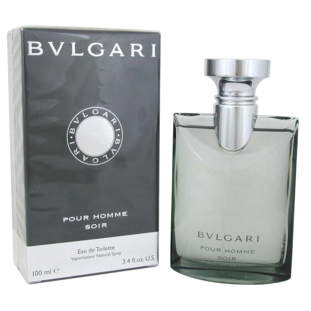 Bvlgari Soir Pour Homme 3.4 oz.Eau De Toilette Spray.New & Sealed Box