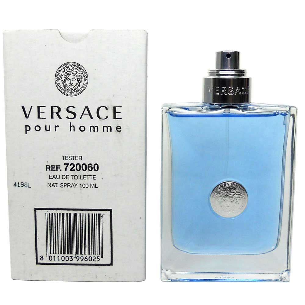 Versace Pour Homme Eau de Toilette Spray 3.4 oz./ 100 ml.New *Tester