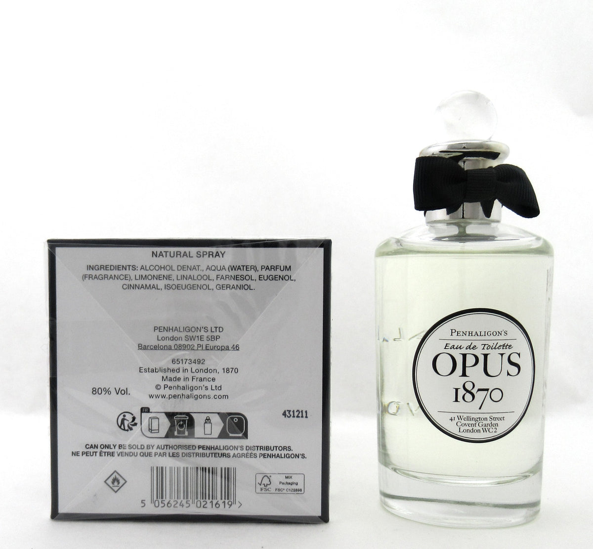 OPUS 1870 by Penhaligon's 3.4 oz. Eau de Toilette Spray Unisex. New Sealed Box