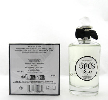 OPUS 1870 by Penhaligon's 3.4 oz. Eau de Toilette Spray Unisex. New Sealed Box