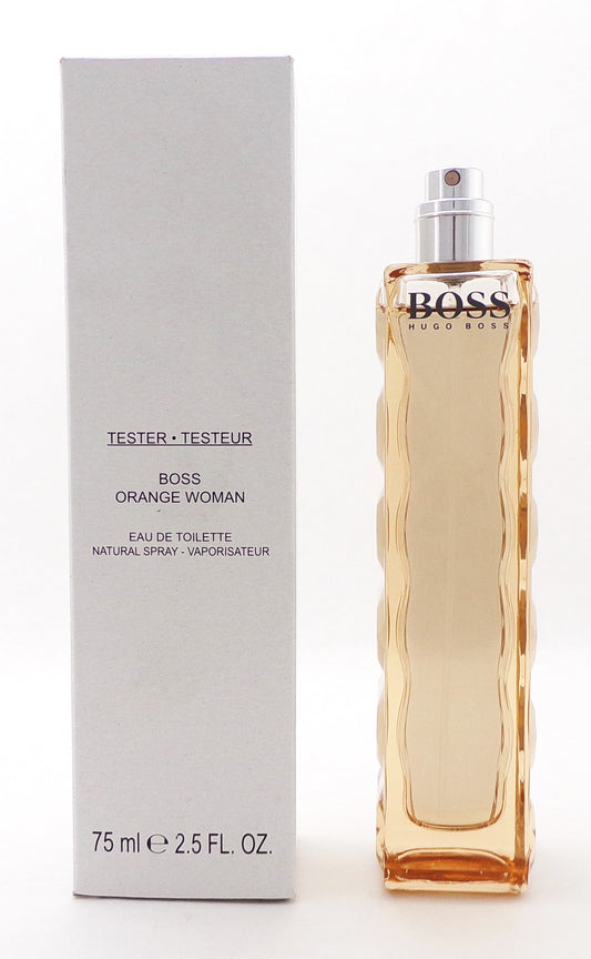 Boss ORANGE by Hugo Boss 2.5 oz. EDT Spray for Women New TESTER No Cap