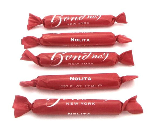 Bond No.9 Nolita 1.7 ml Eau de Parfum Sample Spray for Women Lot of 5 Vials. New