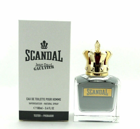 Scandal by Jean Paul Gaultier 3.4 oz. EDT Pour Homme Spray. New Tester w/Cap