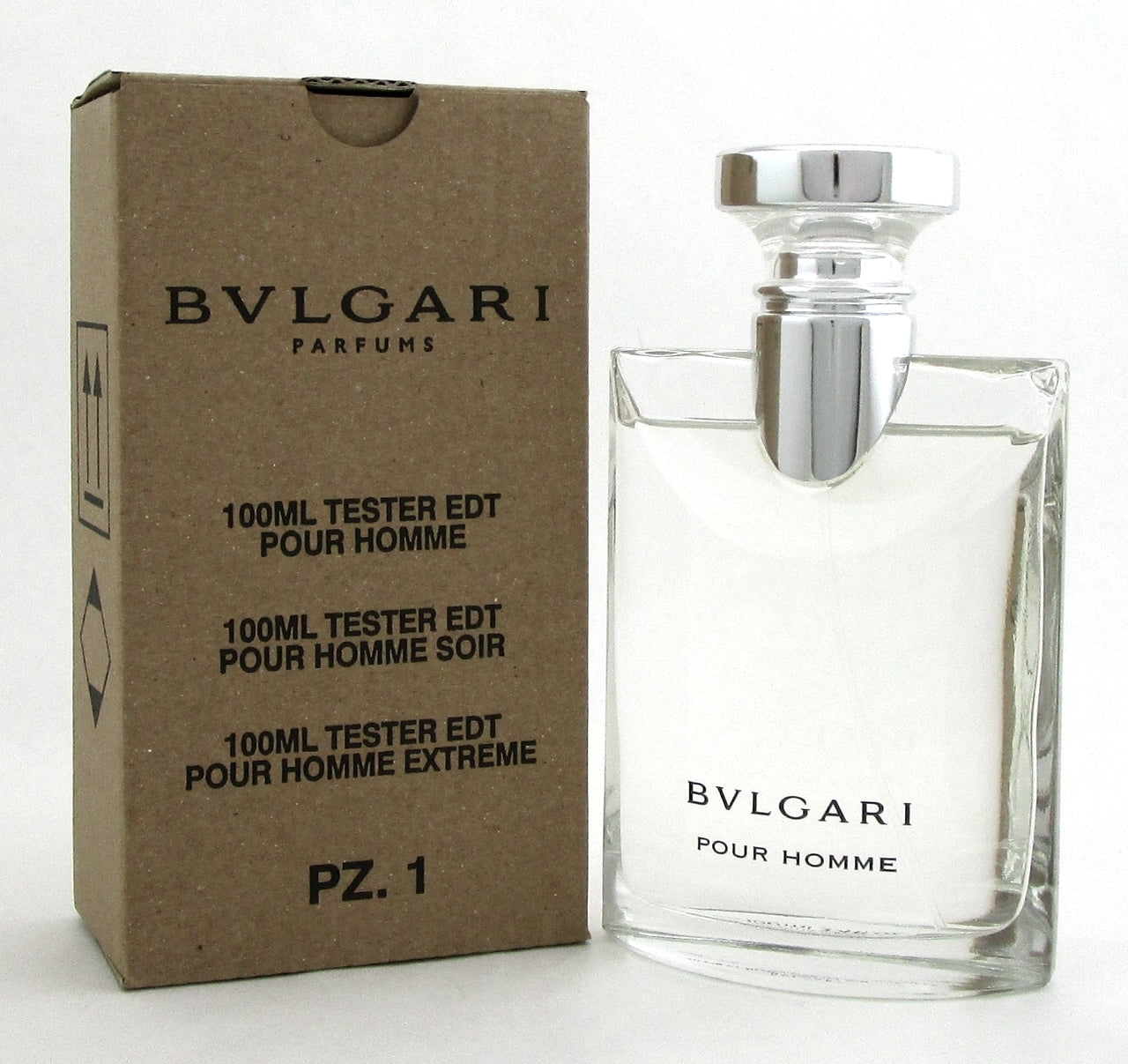 Bvlgari Pour Homme by Bvlgari 3.4 oz. Eau de Toilette Spray for Men. New Tester w/Cap