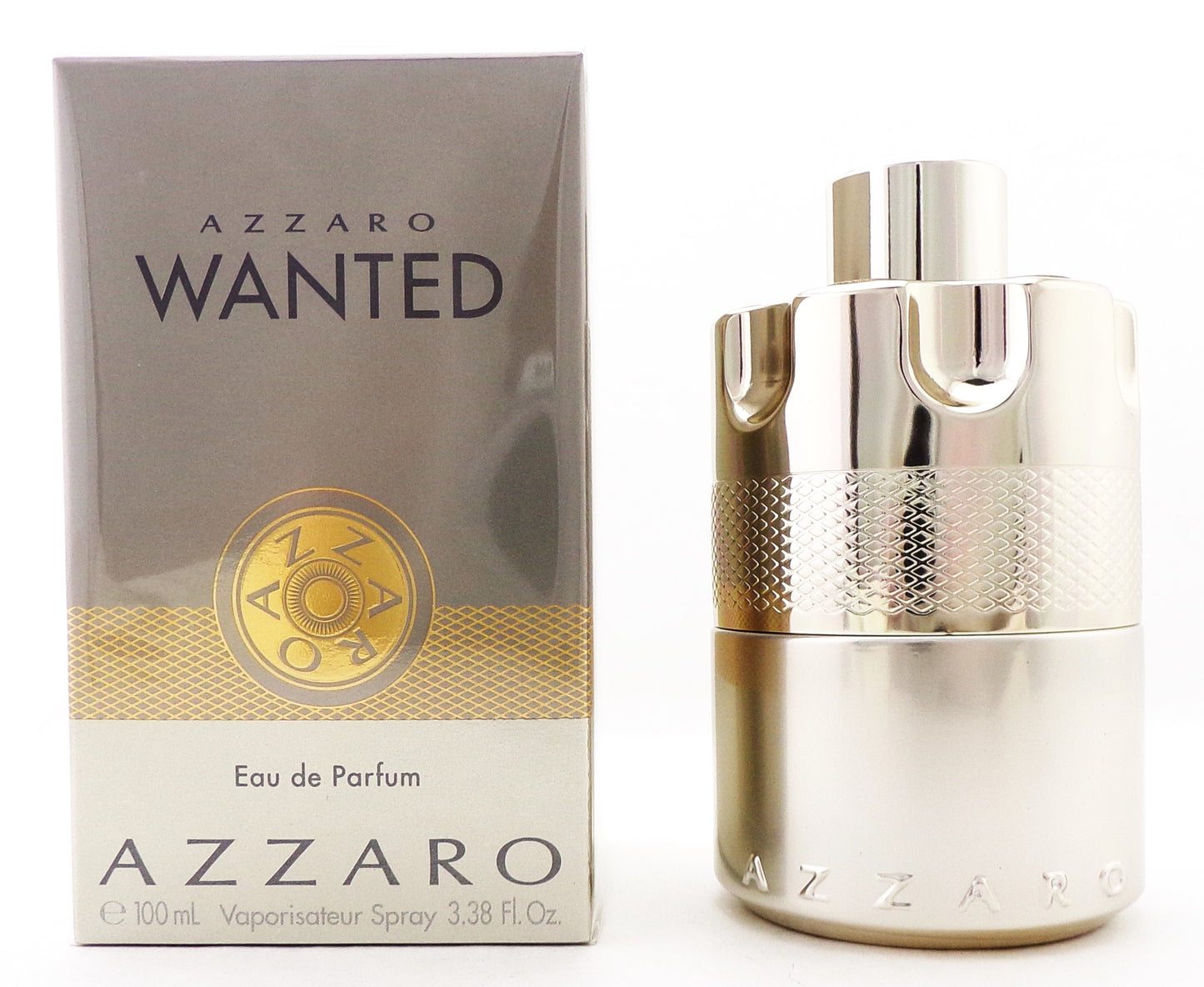 Azzaro Wanted 3.3 oz. Eau de Parfum Spray for Men. New Sealed Box