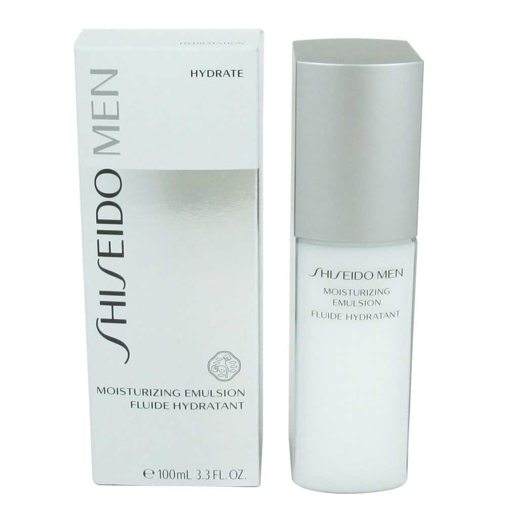 Shiseido Men Moisturizing Emulsion 100 ml./3.3 oz New In Box