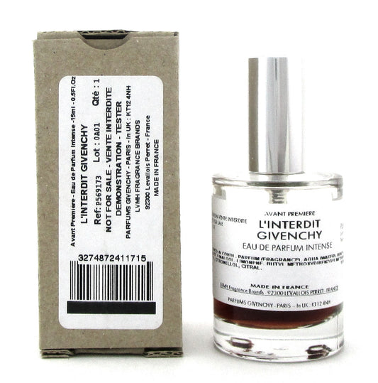 L'Interdit Givenchy Avant Premiere 0.5 oz. EDP Intense Spray for Women. New Tester w/Cap