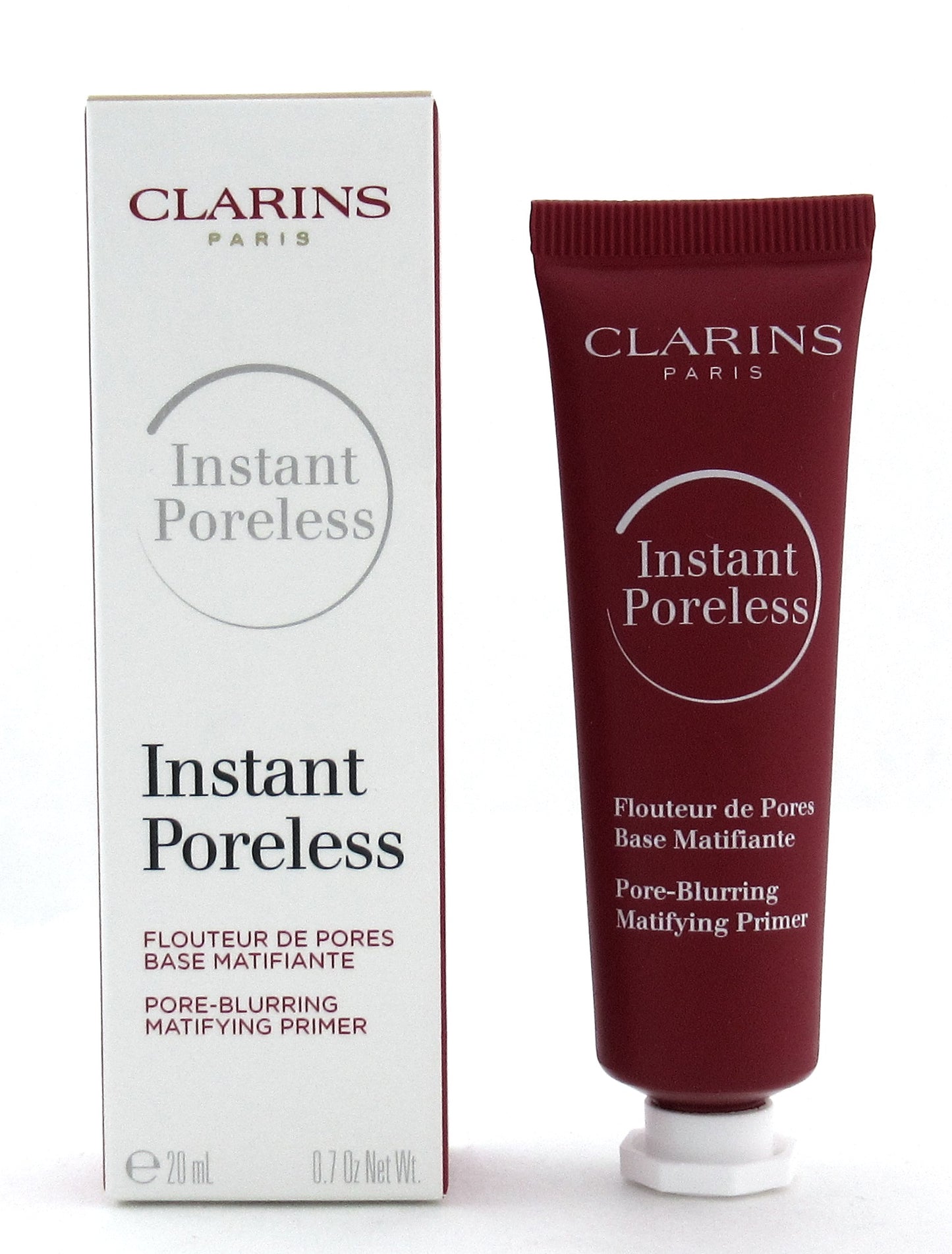 Clarins Instant Poreless Pore Blurring Matifying Primer 20 ml./ 0.7 oz. New