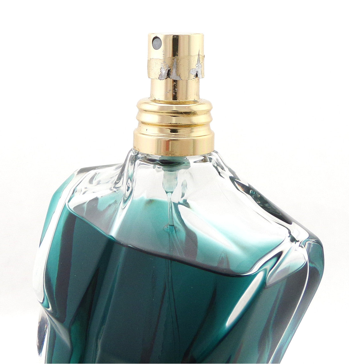 LE BEAU by Jean Paul Gaultier 4.2  oz. Eau de Toilette Spray for Men. NO BOX Lower Fragrance Level Damaged Sprayer No Stopper