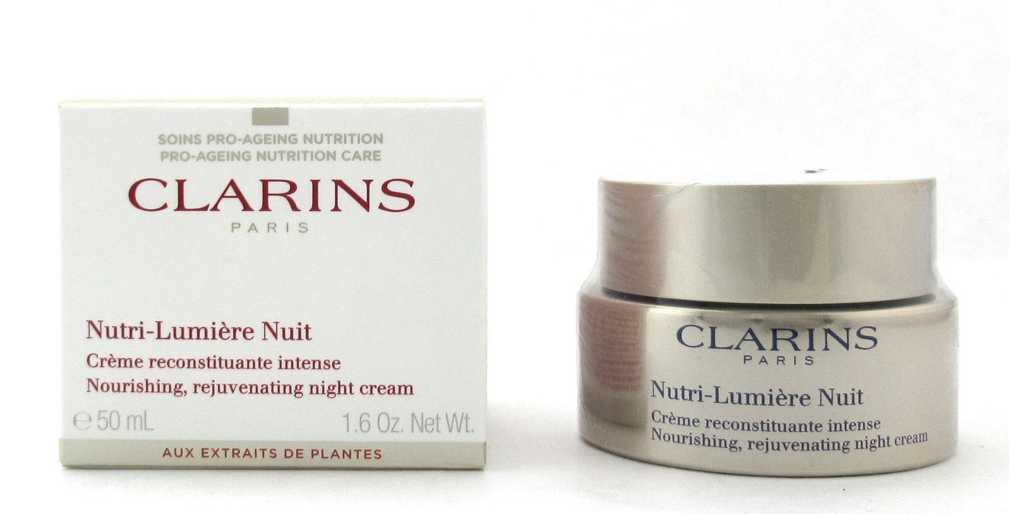 Clarins Nutri Lumiere Nuit Nourishing Night Cream 50 ml./ 1.6 oz. New In Box