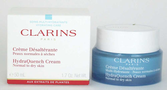 Clarins HydraQuench Cream Normal to Dry Skin 1.7 oz /50ml New In Box