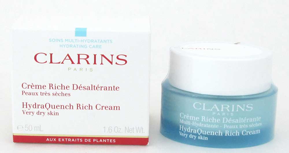 Clarins HydraQuench Rich Cream Very Dry Skin 1.6 oz./ 50 ml. NIB