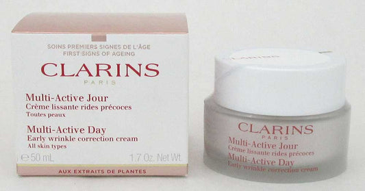 Clarins Multi-Active Day Early Wrinkle Correction Cream 1.7 oz/50 ml