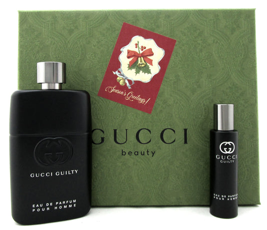 Gucci Guilty Pour Homme 3.0 oz.EDP Spray + 15 ml. EDP Spray. New Set for Men