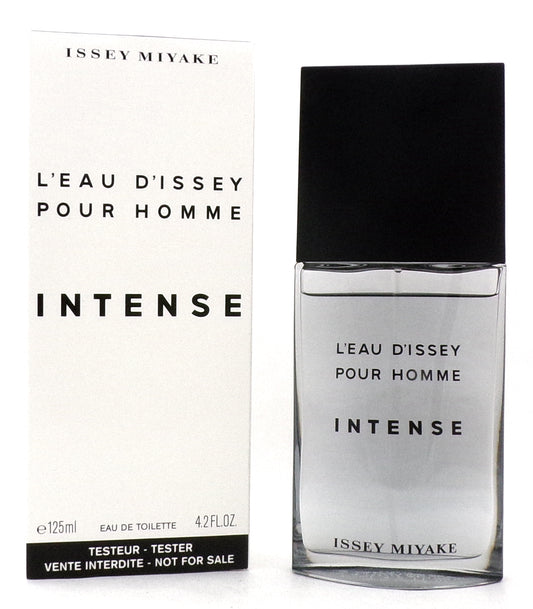 L'eau D'Issey Pour Homme Intense by Issey Miyake 4.2 oz EDT Spray for Men. New Tester w/Cap
