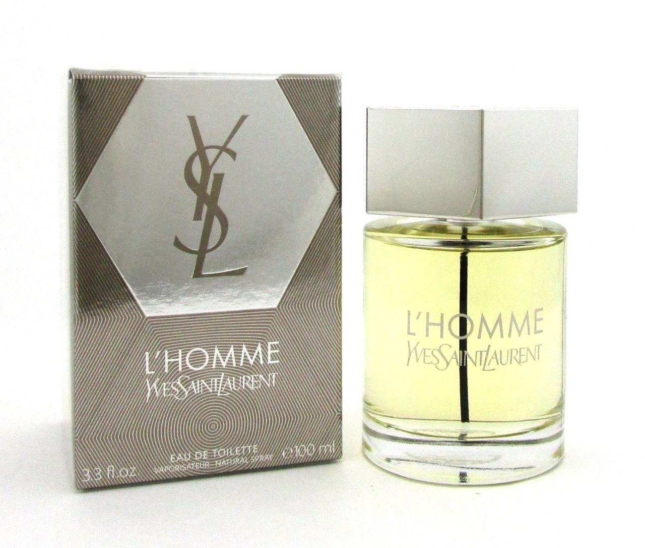 L'Homme Yves Saint Laurent 3.3 oz/100 ml Eau de Toilette Spray for Men. New Box