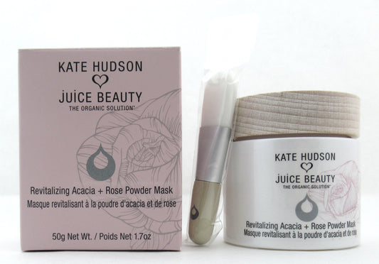 Kate Hudson Juice Beauty Revitalizing Acacia & Rose Powder Mask 1.7 oz. New