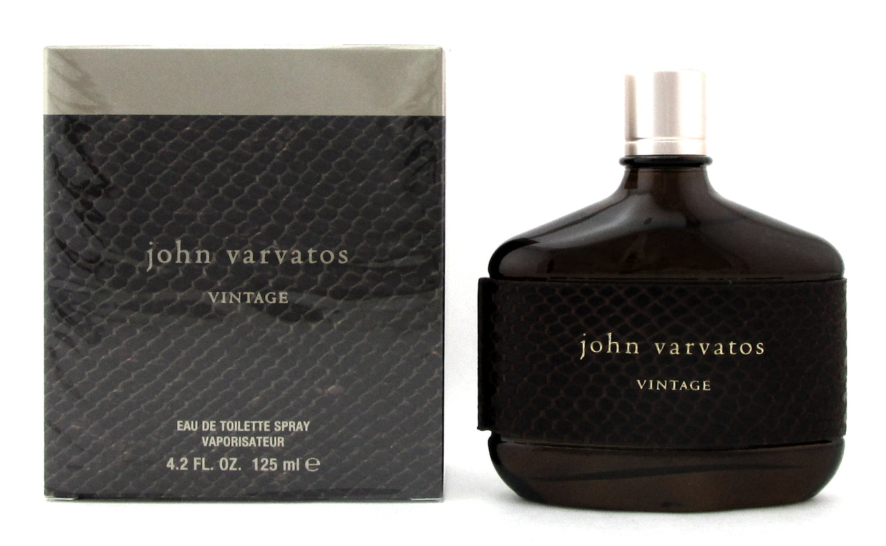John Varvatos Vintage Cologne 4.2 oz. Eau de Toilette Spray for Men. New In Box
