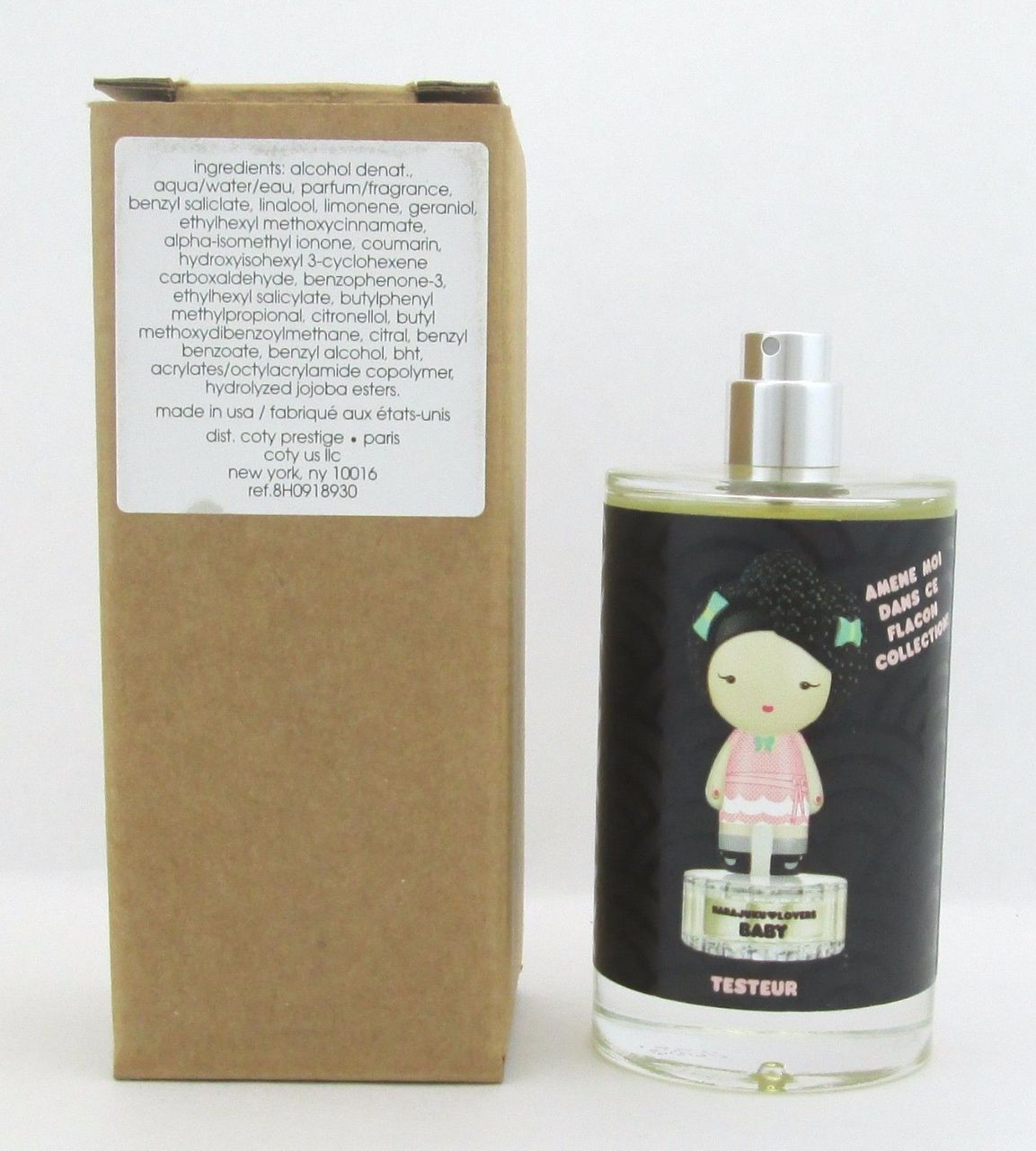 Harajuku Lovers Baby by Gwen Stefani 3.4 oz.EDT Spray *Tester