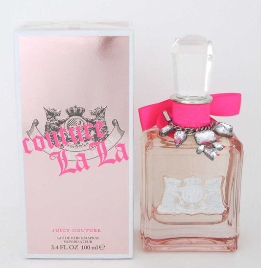 Juicy Couture La La Eau De Parfum Spray 3.4 oz New in Box. Sealed.