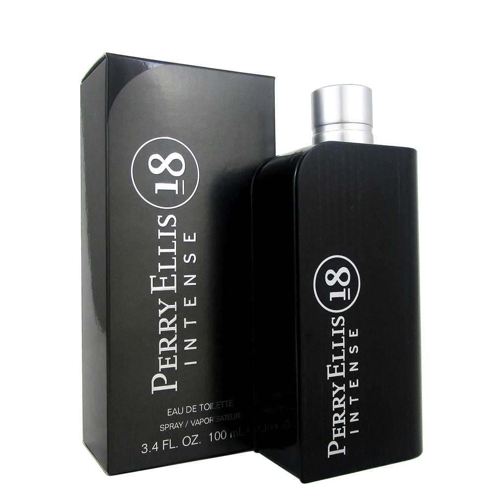 Perry Ellis 18 Intense by Perry Ellis 3.4 oz EDT Spray for Men NIB