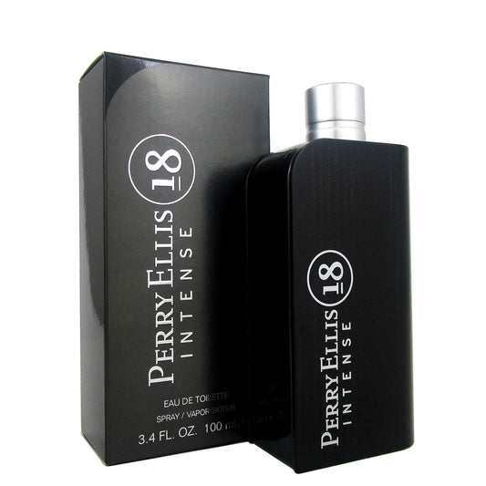 Perry Ellis 18 Intense by Perry Ellis 3.4 oz EDT Spray for Men NIB